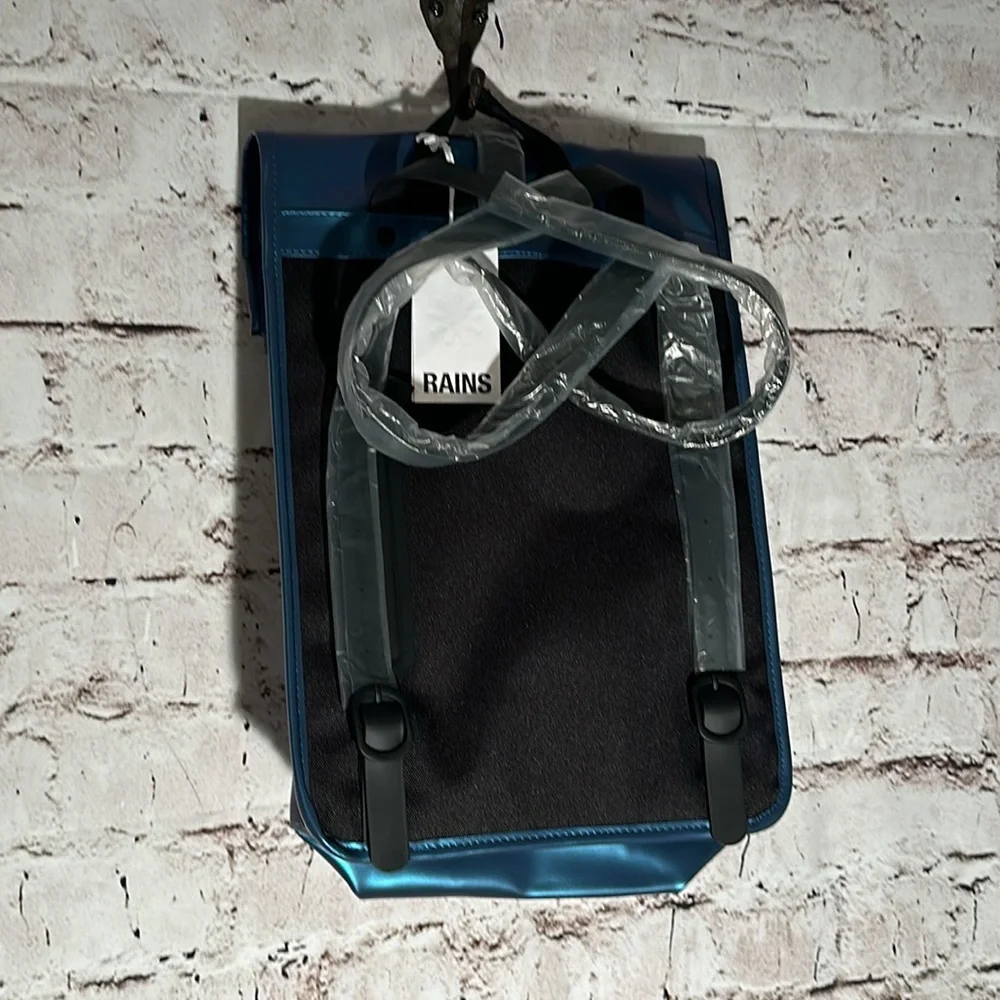 RAINS Rolltop Rucksack Mini - Picture 5 of 9